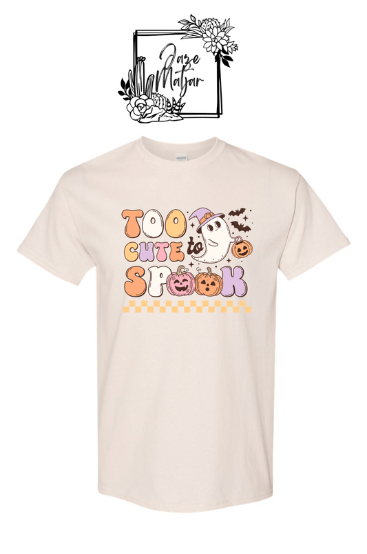 Too Cute To Spook Cotton T-shirt