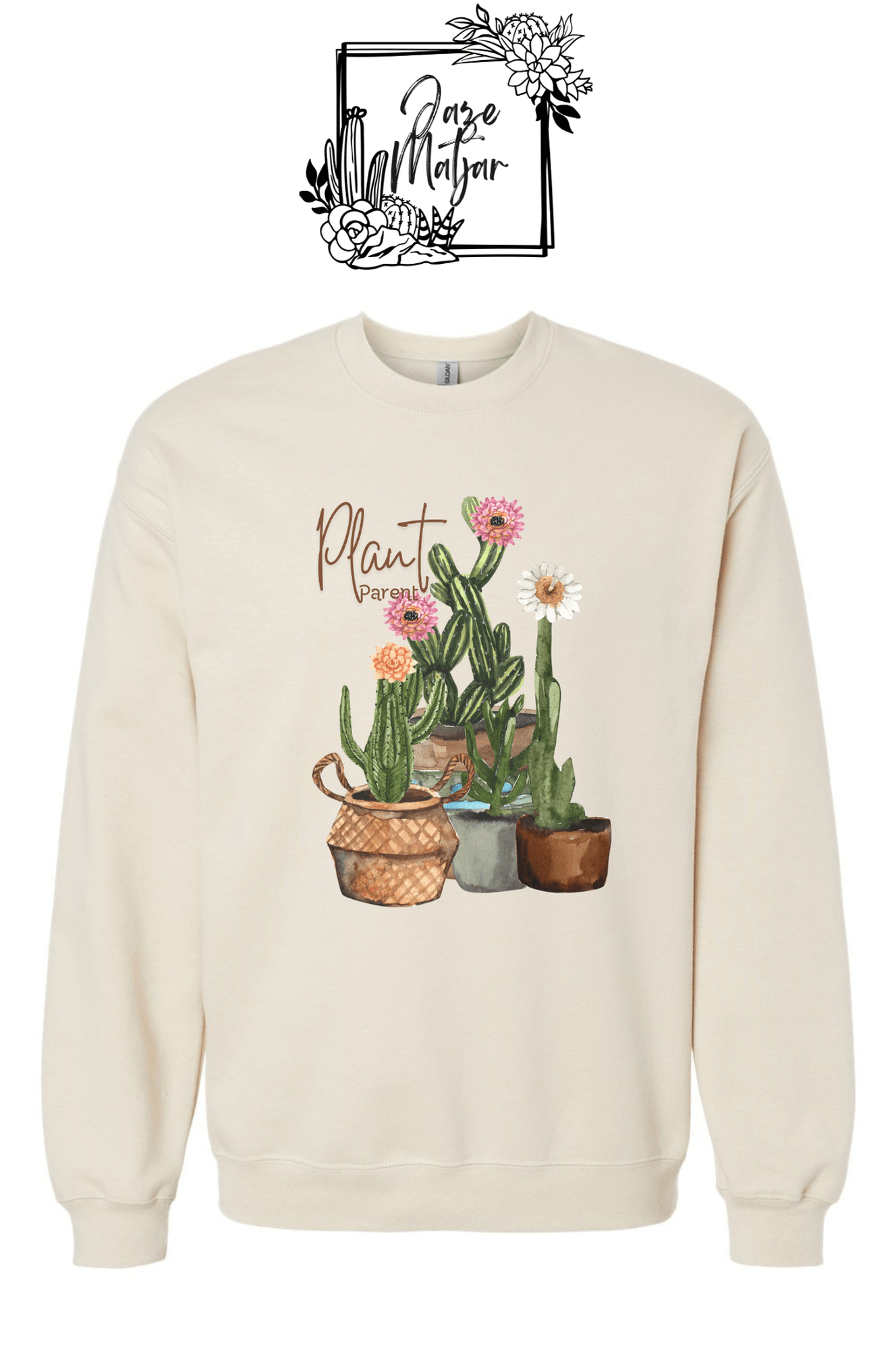 Plant Parent Softstyle Midweight Crewneck Sweatshirt