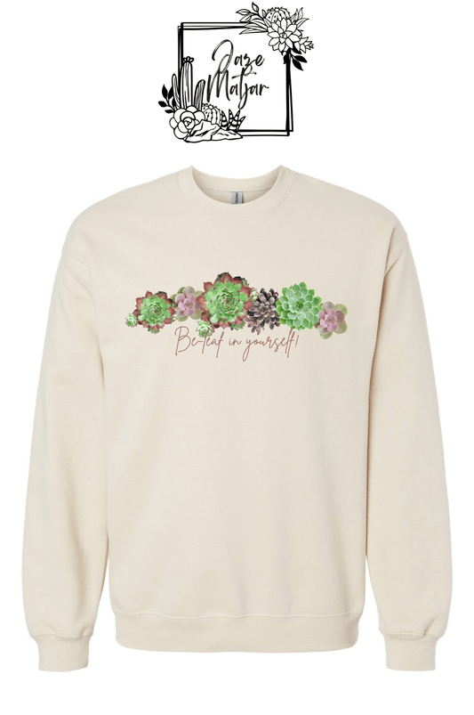 Beleaf in Yourself Softstyle Midweight Crewneck Sweatshirt