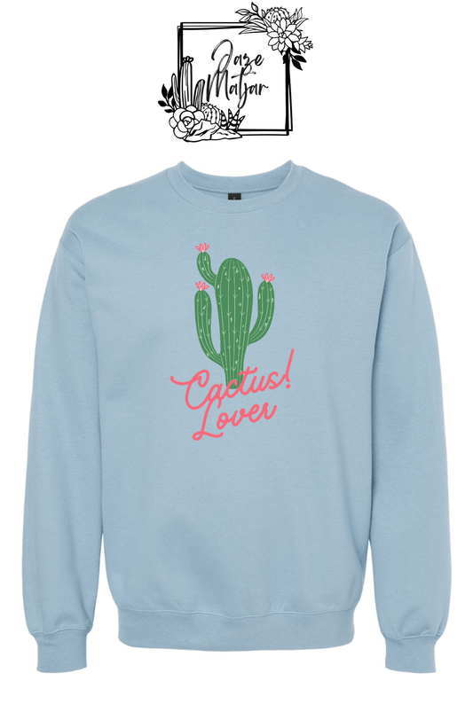 Cactus Lover Softstyle Midweight Crewneck Sweatshirt