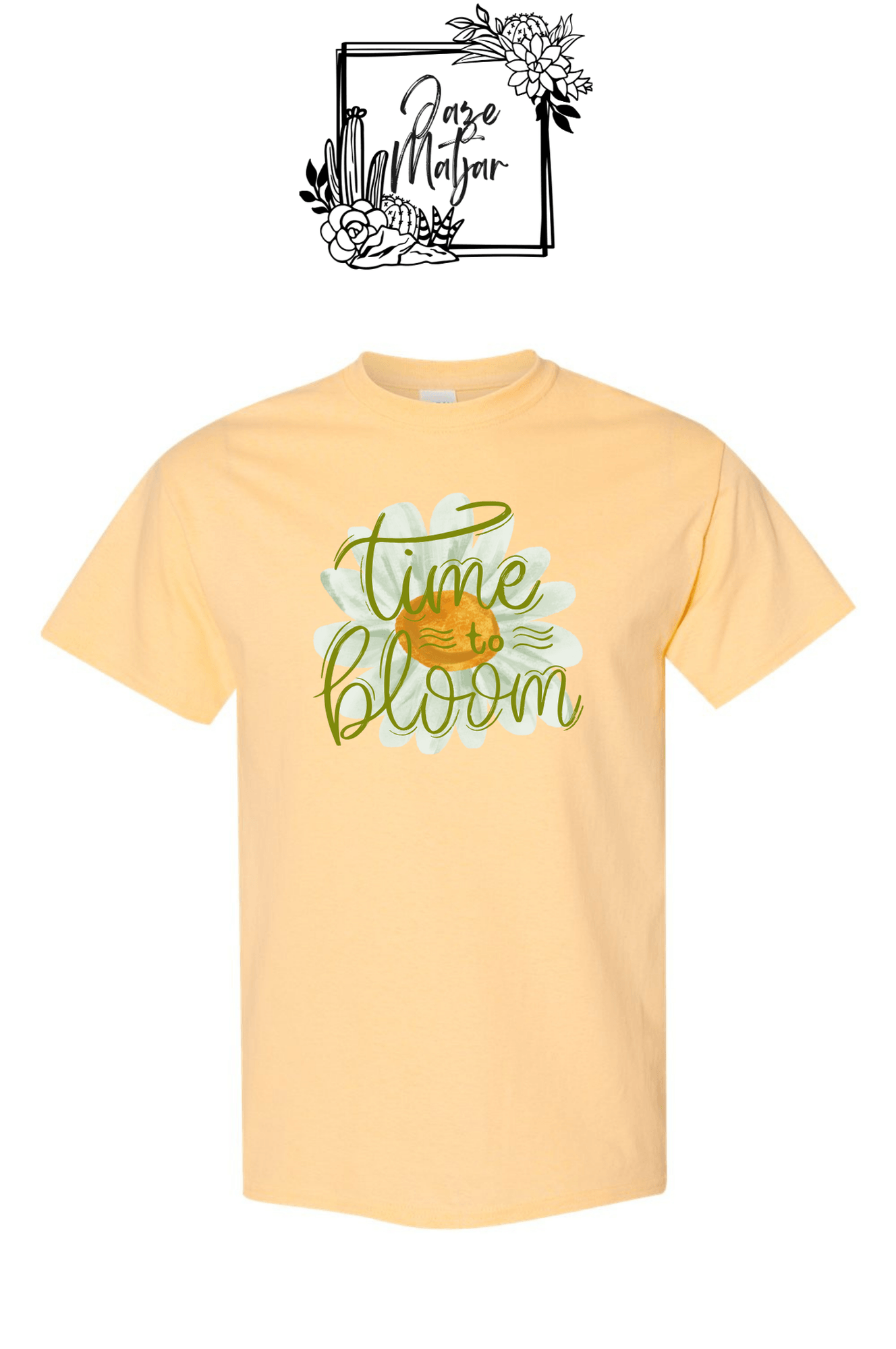 Time to Bloom Cotton T-shirt