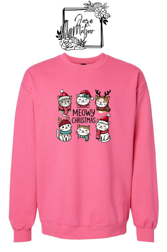 Meowy Christmas Sweatshirt